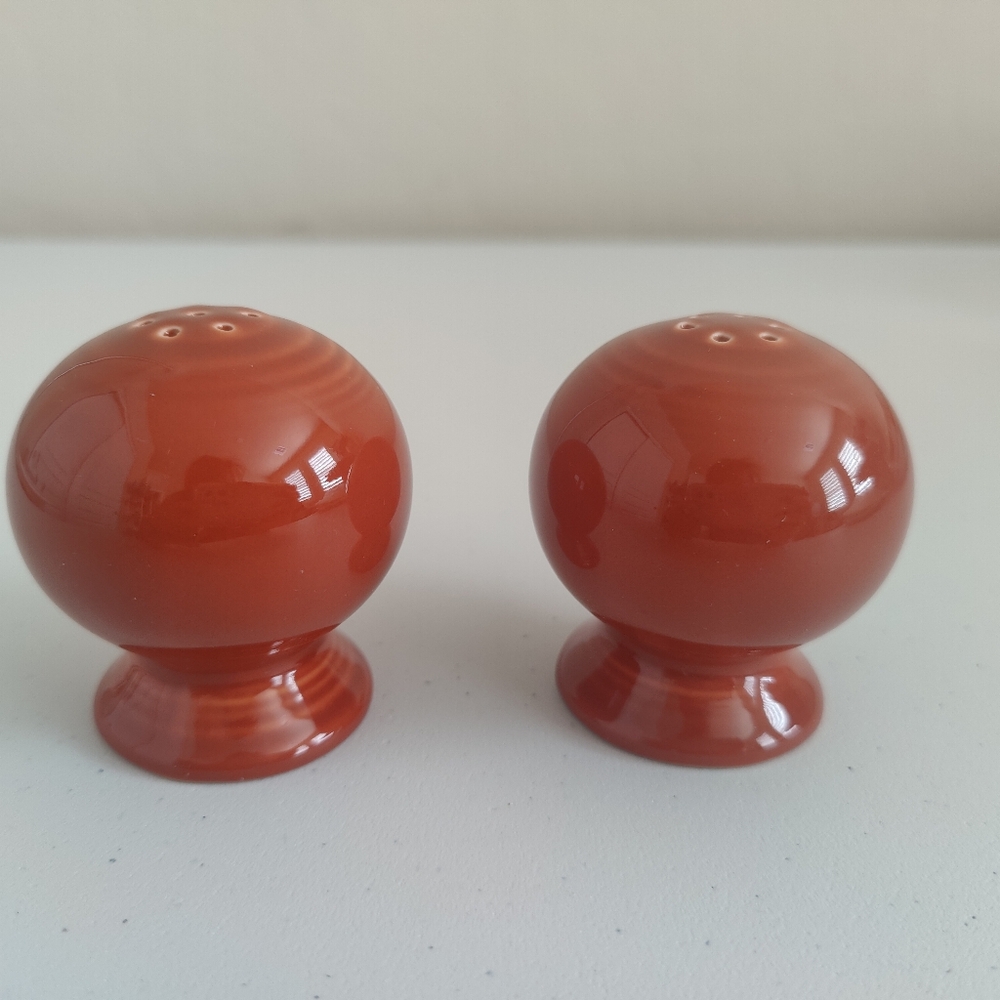 Fiesta - Salt and Pepper Ball Shakers - Paprika